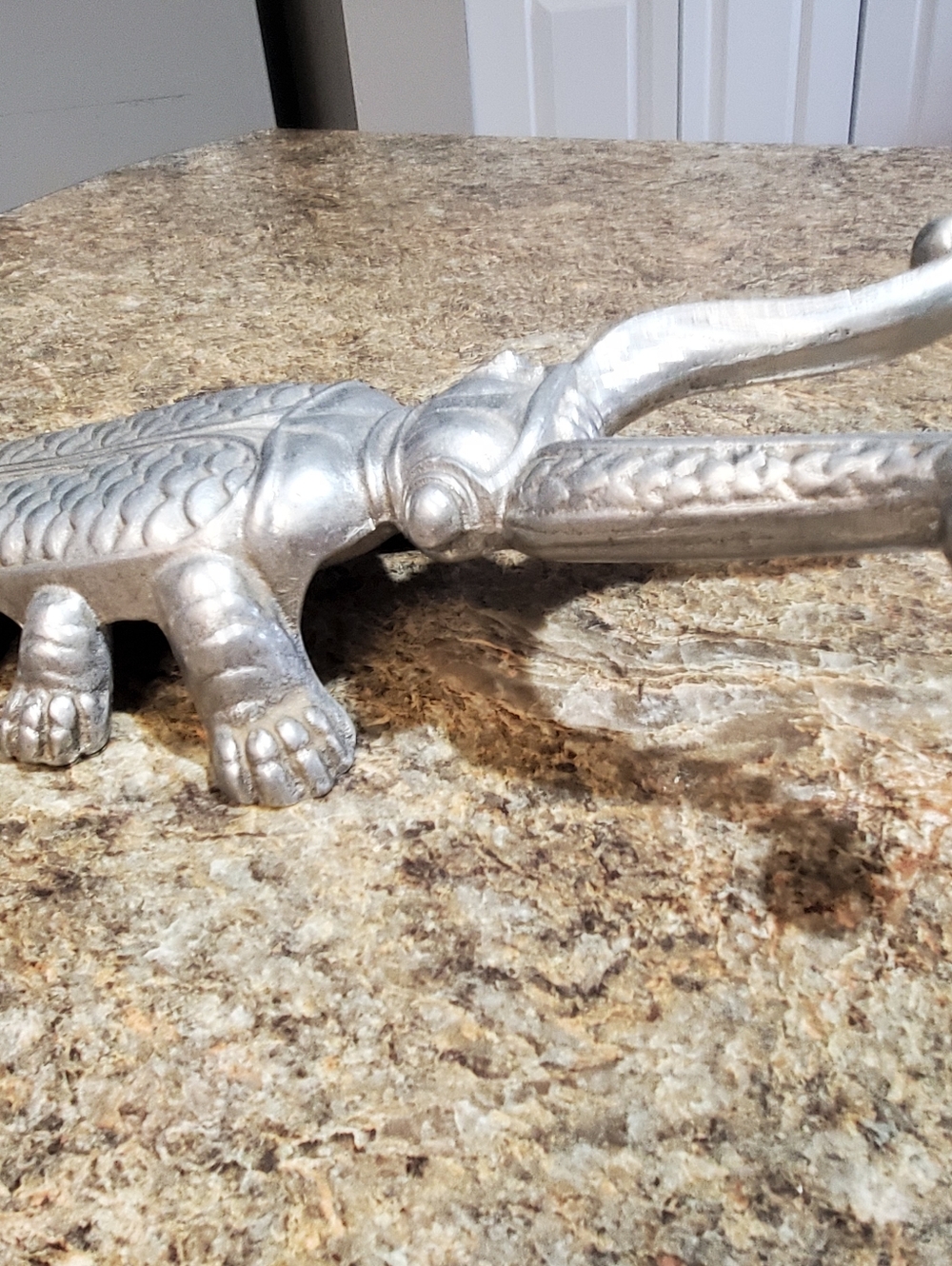 VINTAGE BEETLE CAST METAL ALUMINUM BOOT JACK. COLLECTIBLE. REMOVE BOOTS - Picture 8 of 8